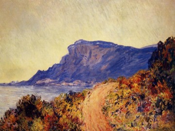  Martin Oil Painting - Coastal Road at Cap Martin near Menton Claude Monet